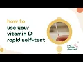 How to use your vitamin D rapid self-test - MyHealthChecked
