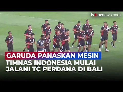 Kompak & Penuh Semangat! Latihan Perdana Timnas Indonesia di Bali, Begini Suasananya