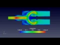 2D - CFD k-omega-sst Turbulence Simulation with OpenFOAM Solver rhoPimpleFoam