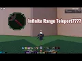 This can now teleport you anywhere senko kunai Shindo Life
