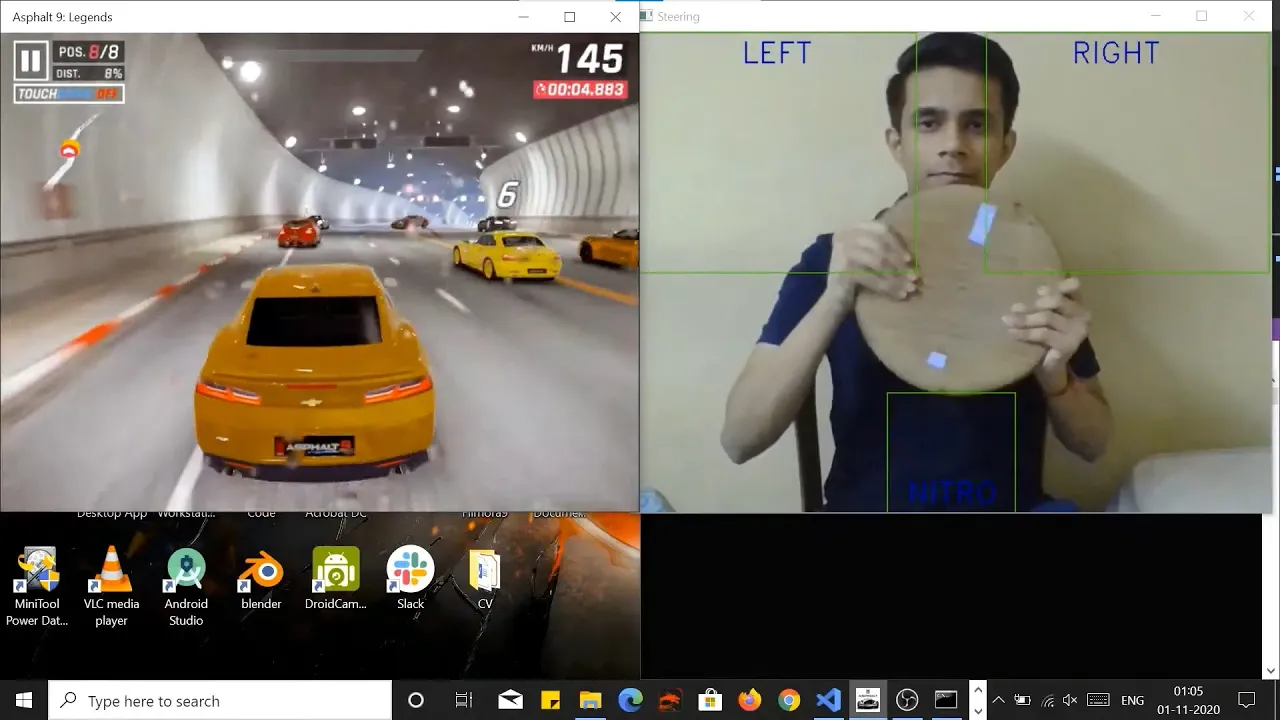 Steering Wheel in OpenCV - Tutorial