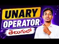 Unary Operators in Java - - Operators Explained Java Course Part 14