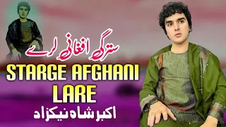 Starge Afghani Lare Akbar Shah Nikzad Pashto Song 2024 New Pashto Song Pashto Tappy HD Vedio 