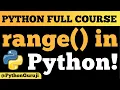 Mastering the range Function in Python Complete Guide for Beginners