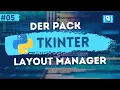 Python Tkinter Tutorial - The Pack Layout Manager