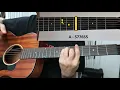 LAGI chords guitar tutorial [Skusta Clee] No Capo