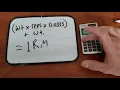 How to calculate a 1 rep max