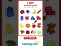 I Spy Something RED Fun Color Hunt Game for Kids Learning with Lulu