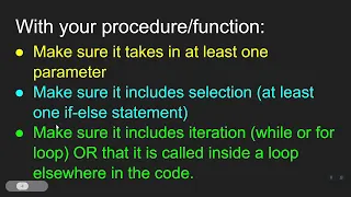 Create Task Rows 4 5 Procedural Abstraction