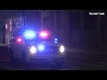LAPD METRO S W A T UNITS RESPONDING CODE 3 NEWTON BARRICADE