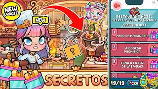 TODOS LOS SECRETOS Y MONEDAS del NUEVO RESTAURANTE DEL HOTEL EN AVATAR WORLD *NUEVA ACTUALIZACION*