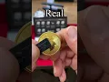 Tungsten Fake Gold Coin - Ping Test