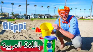حلقة تعلم الألوان و العد على الشاطئ مع بليي   بلبي بالعربي   كرتون  و أغاني بليبي                 دندنها