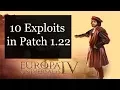 EU4 10 Exploits in Patch 1 22