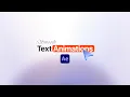 How to make Ui Text Animation in After effects