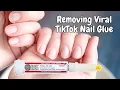 How to Remove Beauty Secrets Nail Glue - the Viral TikTok Nail Glue KBEAUTYHOBBIT