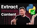Web Scraping With Selenium Python Delayed JavaScript Rendering