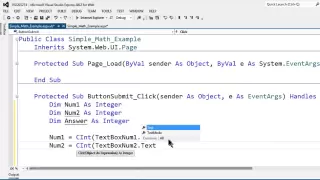 Visual Studio Express 2012 For Web Tutorial 4 Variables Data Types And Conversions