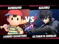 Lagu Sumapa 216 TOP 8 - Kaoru (Joker) Vs. Sumaho (Ness) Smash Ultimate - SSBU