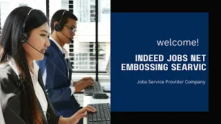 Indeed Jobs Net Embossing Service