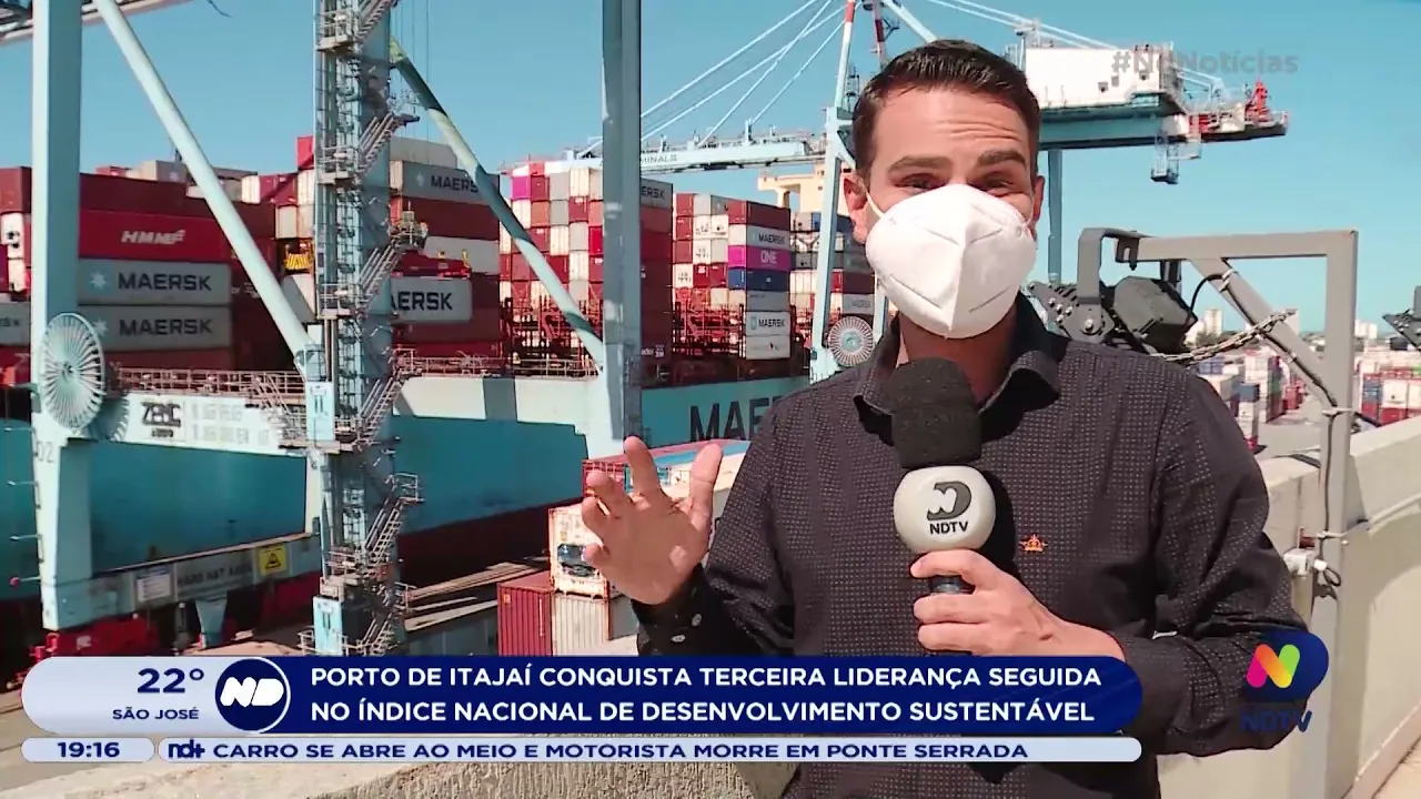 Porto de Itajaí conquista terceira liderança seguida no índice de desenvolvimento sustentável