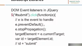 Lecture 6 Client Side Programming 2