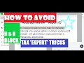 How to Avoid Tax Filing Tricks - Get around H R BLOCK Fee Tricks