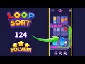 Loop Sort Level 124 Walkthrough Solution Gameplay