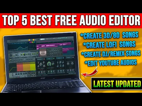 Download MP3 Top 5 Best Free Audio Editing Software for PC/Laptop [2024] - Beginner to Advanced⚡[Latest Updated]🤯