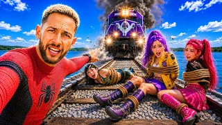AS GUERREIRAS FICARAM PRESAS NO TRILHO DO TREM * Desapareceram?