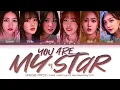 GFRIEND (여자친구) - 'You are my star (별)' Lyrics [Color Coded Lyrics Han/Rom/Eng/가사]