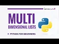 Python Multidimensional Lists Explained for Beginners 2D Lists Made Easy