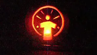 Jesus Beams Christian Pumpkin Lantern