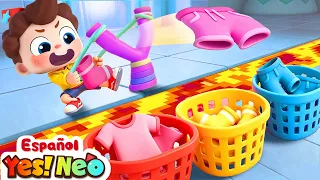 Desafío de Limpieza  | Yes! Neo | Canciones Infantiles | BabyBus en Español