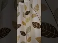 Curtain with Metal Grommets