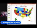Customizing a USA State Map for a PowerPoint Presentation