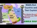 Middle East Countries their East Map Countries Facts Trending Viral