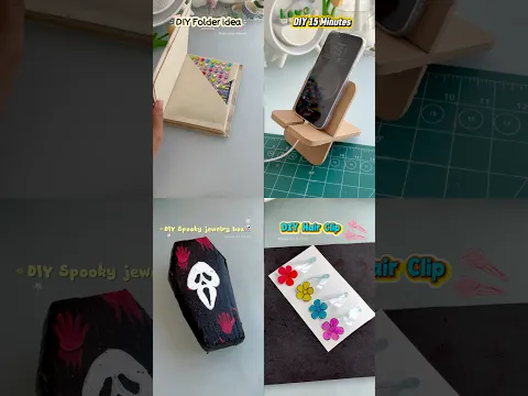 4 Easy creative DIY😍✨#shorts #art #diy #craft #youtubeshorts