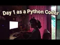 Vlog Day 1 of Learning Python