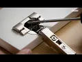 Blum INSERTA Hinge Removal and Attachment