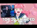 Lagu Top Anime Endings of 2026 (REACTION)