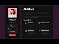 Build a Personal Portfolio Website with HTML CSS JavaScript Responsive Profile Page for Beginners