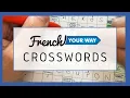 Mots croises 1 French crosswords French puzzle games