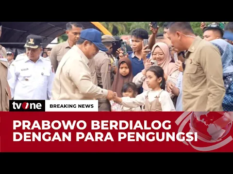 Presiden Prabowo Tinjau Pembangunan Jembatan Bailey dan Huntara di Sumatra