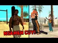 CJ Sekarang NGAMEN Di Los Santos GTA San Andreas
