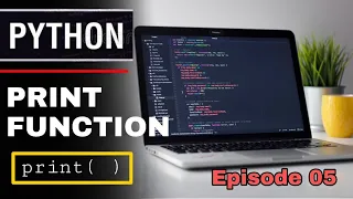 Print function in python print Python Episode 05 Sinhala Python SL Android