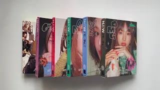 Unboxing Newjeans 1st Single Album Omg All Versions ૮ ᵕ ა 