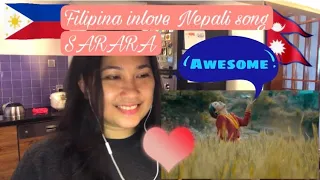 filipina react on sarara brijesh shrestha barsha karmacharya official video 