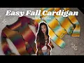 Sentro Knitting Machine Fall Cardigan Tutorial Easy Beginner-Friendly Sweater Pattern
