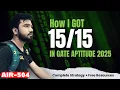 How to Score in GATE Aptitude 2026 Free Resources Smart Preparation Strategy GATE CSE